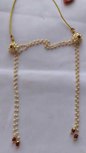 Maharashtrian Mogra Flower Mundavlya for Wedding | Traditional Bridal & Groom Head Jewellery