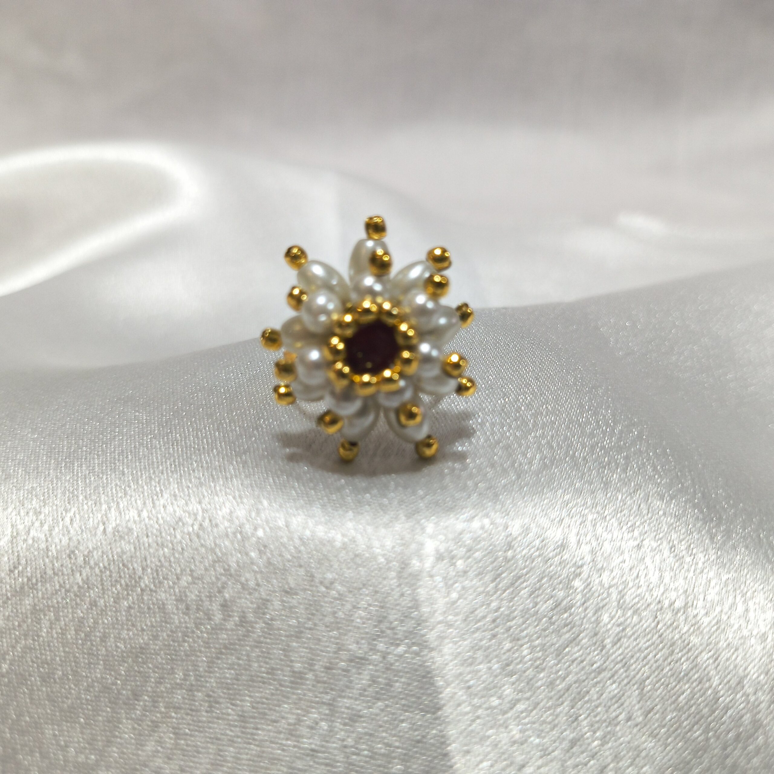 Mogra Bridal Necklace Set - Image 5