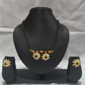 Mogra Mangalsutra with Ear Ring