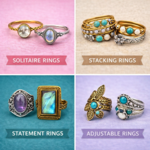 Fancy Handamde Finger Rings