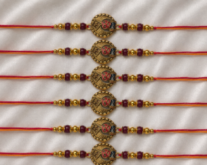 TGJ Omkaar Royal Rakhi | Set of 6