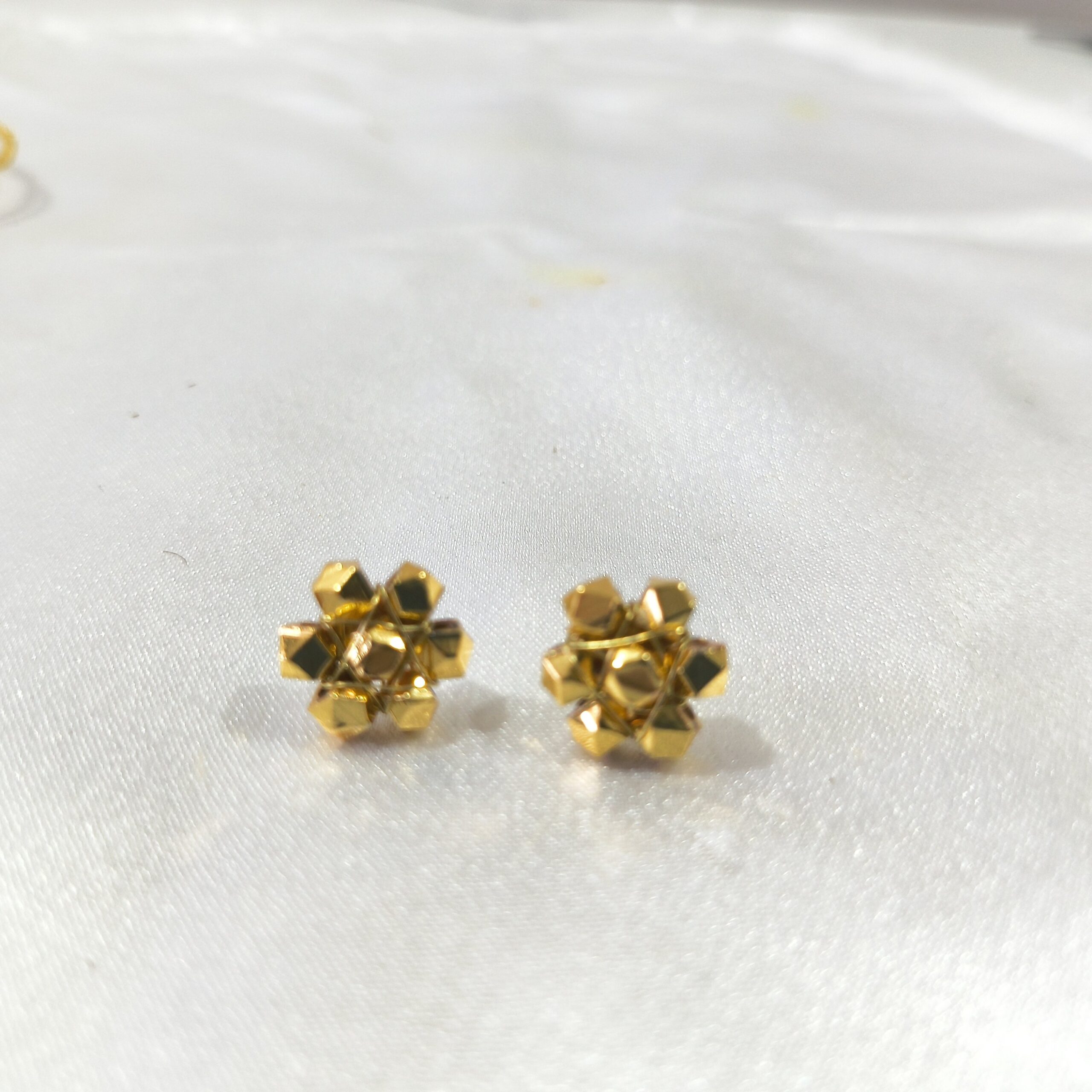 Ashtapailu Thushi Necklace with Earrings | Traditional Maharashtrian Jewellery Set - Image 2